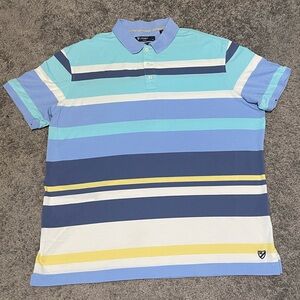 Daniel Cremieux Multicolor Striped Polo Shirt